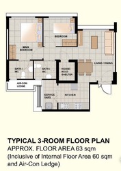 Blk 50 Commonwealth Drive (Queenstown), HDB 3 Rooms #210270581
